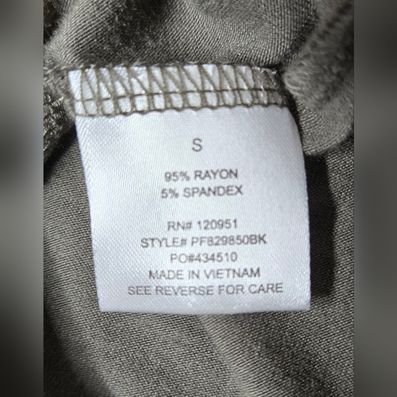 Sweet Tea's Pink Rose Soft Lightweight T Shirt Tee Dress Asymmetrical - Picture 5 of 6